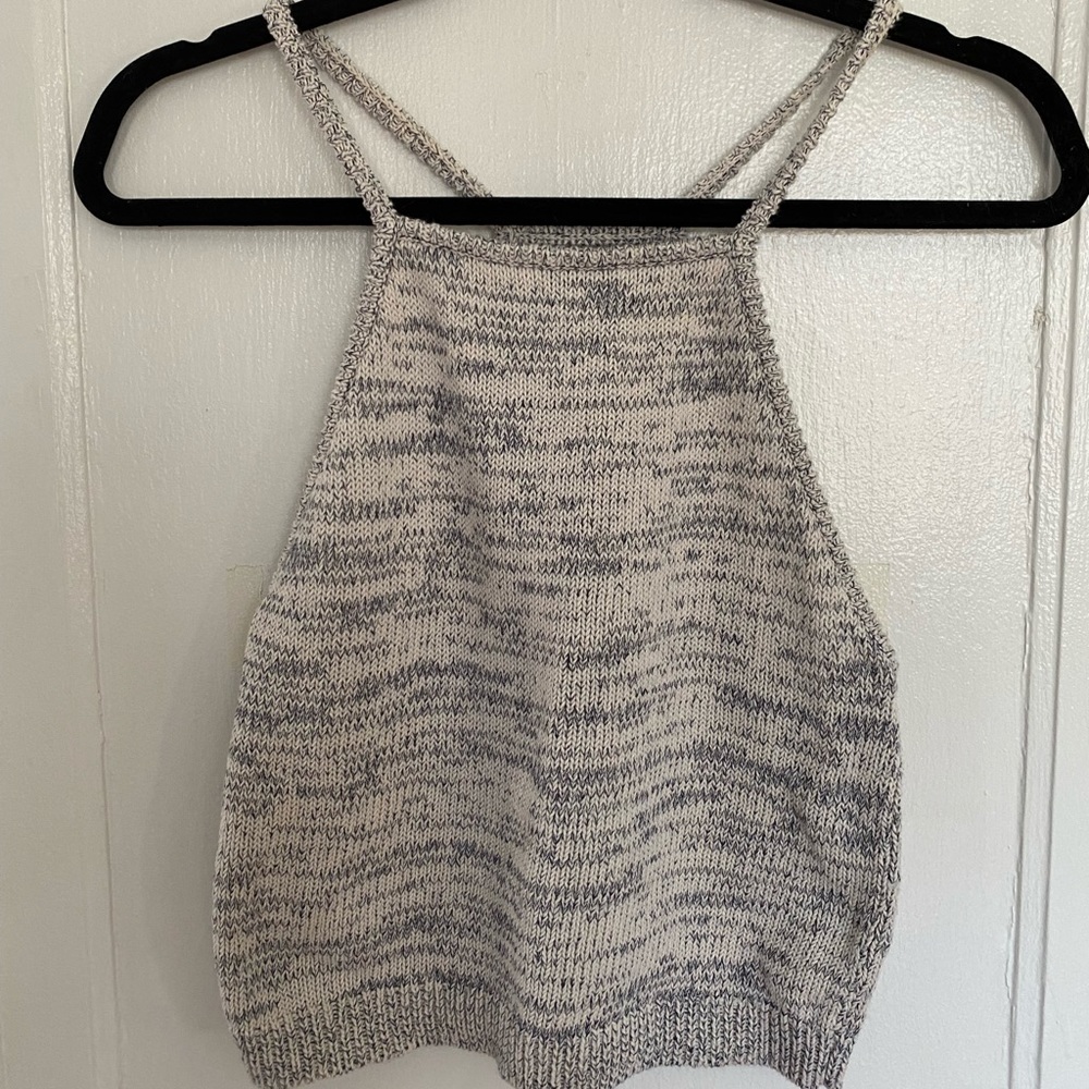 Kendall & Kylie knit crop tank
